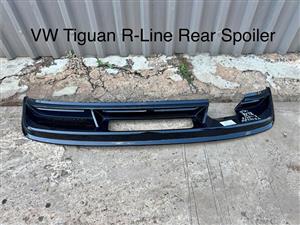 VW Tiguan R-Line Rear Back Bumper Spoiler