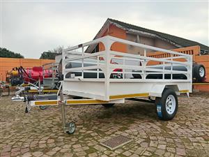 2026 Trailers&Tankers 3meter galvanized and painted utility trailer