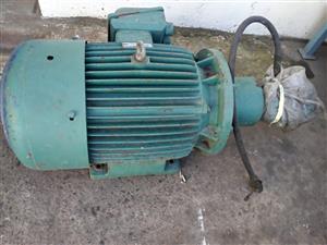 Motor with hydraulic pump 3 Phase