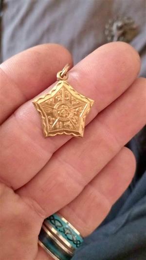 Antique Order of the Eastern Star (O.E.S.),plated