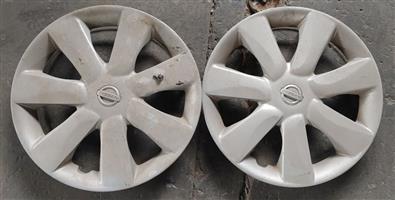 NISSAN MICRA WHEEL COVERS 