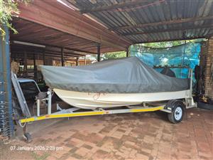 Cabin Fishing Boat for Sale – Mono Hull | Yamaha 60HP