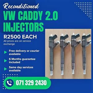 VW CADDY 2.0 INJECTORS FOR SALE WITH WARRANTY ON