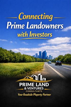Prime Land & Ventures keywords: real estate, prime land, property investment
