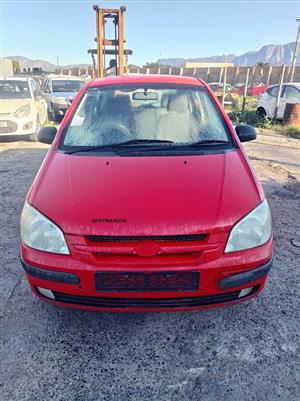 HYUNDAI GETZ MANUAL G4ED 1.6V GL - STRIPPING FOR SPARES