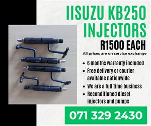ISUZU KB250 INJECTORS FOR SALE WITH WARRANTY INCLUDED 