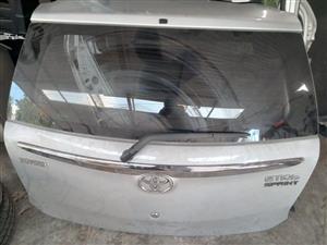 Toyota Etios Sprint XS 1.5 Hatchback Bootlid