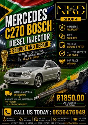Diesel_Injectors_Services_For_Mercedez_C270_Bosch
