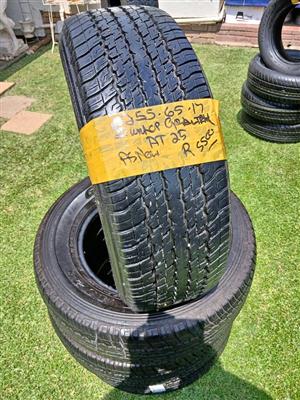 4x Dunlop AT25