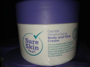 Sure Skin Baby Gentle Moisturizing Body and Face Cream-24 per box 