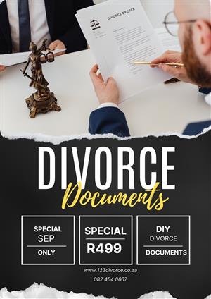 DIY Divorce Documents