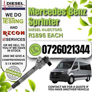 Mercedes Sprinter diesel injectors for sale