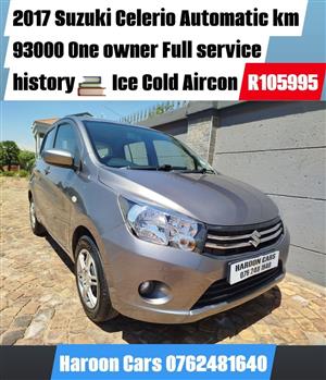 2017 Suzuki Celerio Automatic one Owner from New 