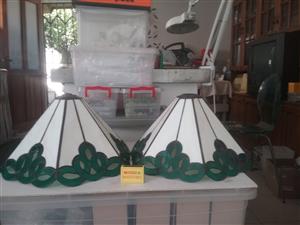 Stainglass Bedside Lamps x 2 used in excellent condition. R2000.00 for both.