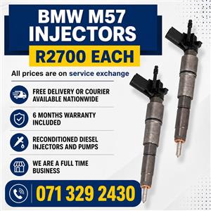 BMW M57 INJECTORS FOR SALE 