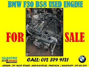 BMW F30 B58 Used Engine For Sale  