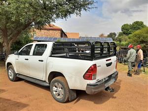 Hilux GD6 Double cab CATTLE RAILS