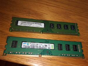 4g 2Rx8 pc3 12800u memory card for desktop