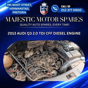  2013 Audi Q3 2.0 TDI CFF Diesel Engine – Used | For Sale
