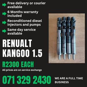RENUALT KANGOO 1.5 INJECTORS FOR SALE WITH WARRANTY 