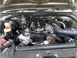 2011 NISSAN NAVARA 2.5 DCI DOUBLE CAB MANUAL DIESEL GOLD COLOR TOWBAR 