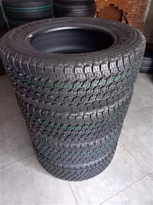 265/60/18 Goodyear wrangler A/T brand new set 