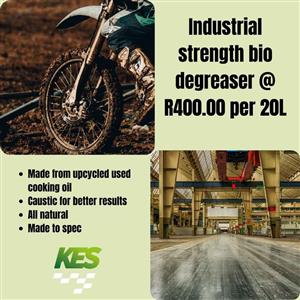 Industrial strength Bio Degreaser