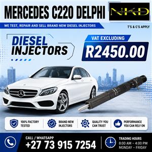 Mercedes_C220_Delphi_Injectors 