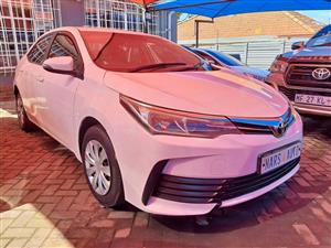 2017 TOYOTA CAROLLA PRESTIGE 1.6 MANUAL KM120000
