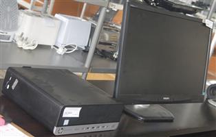 Complete hp pc with phillips monitor S047152A #Rosettenvillepawnshop