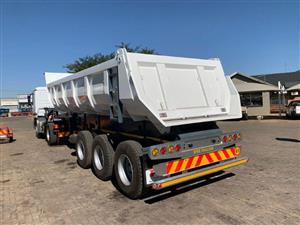 New 2022 PR Trailers Tridem Slopers 20m3 to 40m3