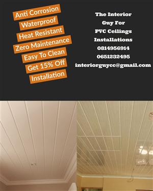 Pvc Ceilings Installations And Laminated Flooring Junk Mail