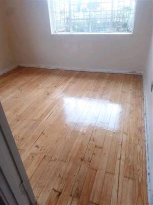 Wooden flooring 