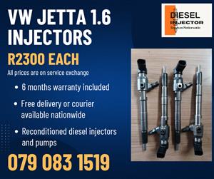VW JETTA 1.6 INJECTORS FOR SALE WITH WARRANTY 