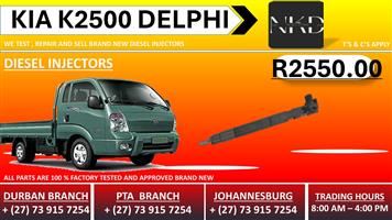 Kia K2500 Delphi Diesel Injectors 