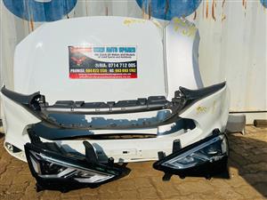 Isuzu MUX front spares (bumper,bonnet,left fender,left and right headlight)
