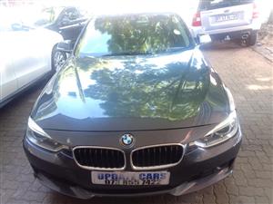 2014 BMW 320i AUTOMATIC  PETROL LEATHER SERVICE BOOK GREY COLOR  110.000KM
