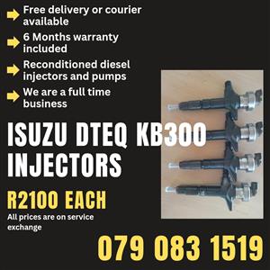 ISUZU DTEQ KB300 INJECTORS FOR SALE WITH WARRANTY 