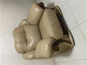 Italian beige couches 