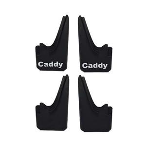 VW Caddy Bakkie Black Rubber Mudflaps