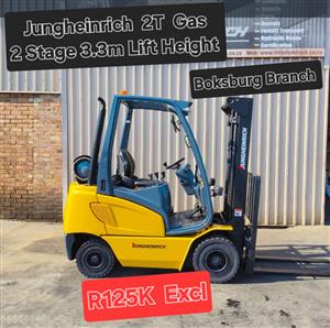 Jungheinrich 2Ton Gas Forklift