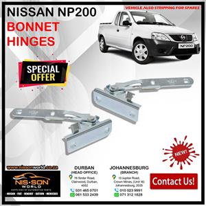 NISSAN NP200 BONNET HINGES