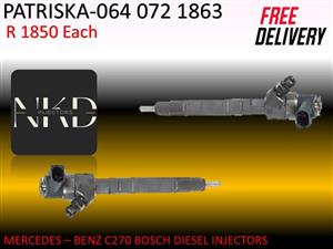 MERCEDES C220 DIESEL INJECTORS