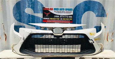 Toyota Corolla XR front bumper with grill (restored) 