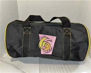 Womens NWT black Curves gym bag