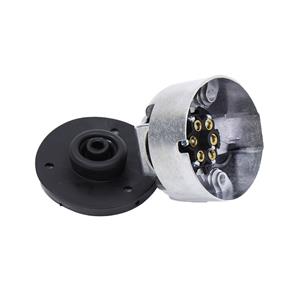 Metal Trailer Plug Socket - 7 pin female