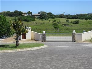 Plot for sale in gated security estate.