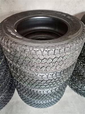 265/60/18 Goodyear Wrangler (Kevler) A/T brand new set 