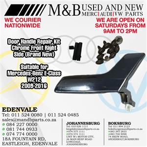 Door Handle Repair Kit Chrome Front Right Side (Brand New)