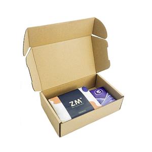 10 x Brown Kraft Shipping Boxes – Small Corrugated Brown Mailer Box – 18x11x5cm